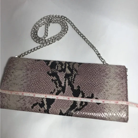 Marina Rinaldi Snakeskin Crossbody Clutch Bag - Picture 15 of 15